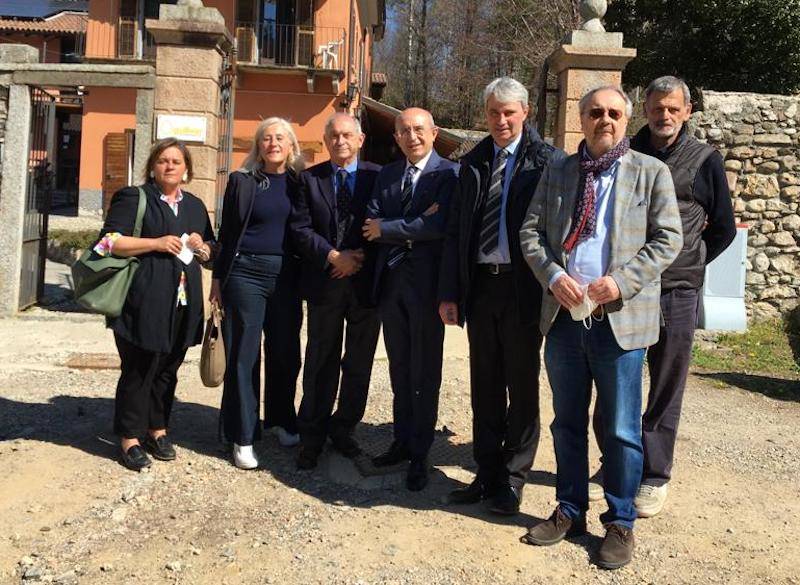 Varese - Visita delle istituzioni alla Cascina Tagliata del Gulliver