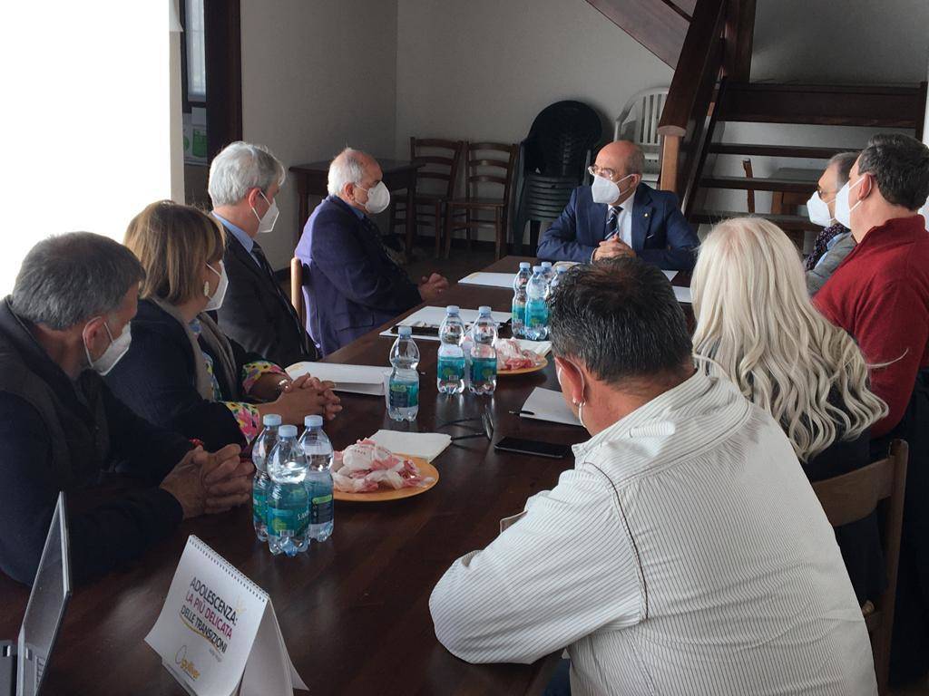 Varese - Visita delle istituzioni alla Cascina Tagliata del Gulliver