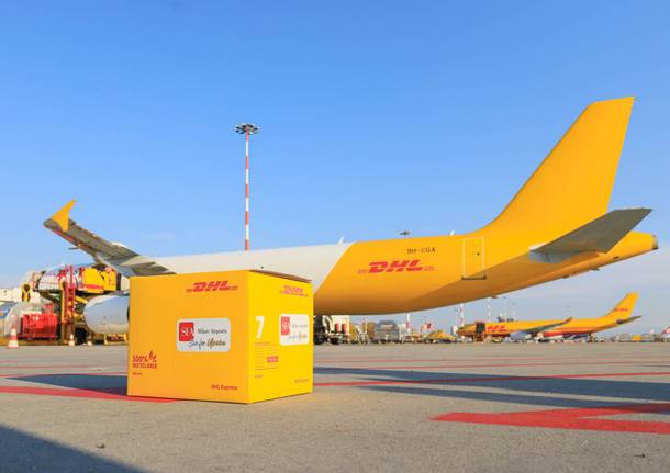 volo umanitario ucraina Dhl Malpensa