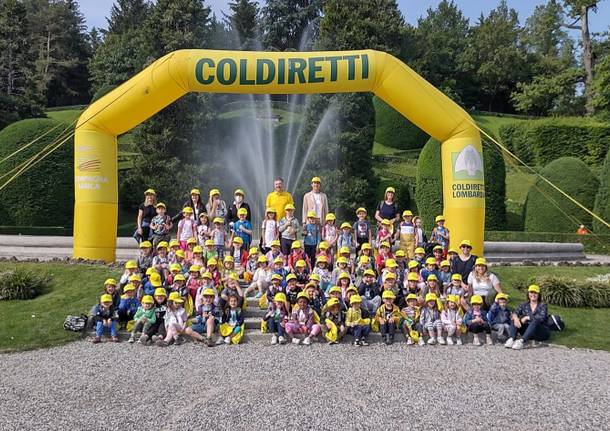 500 bambini con coldiretti ai giardini estensi