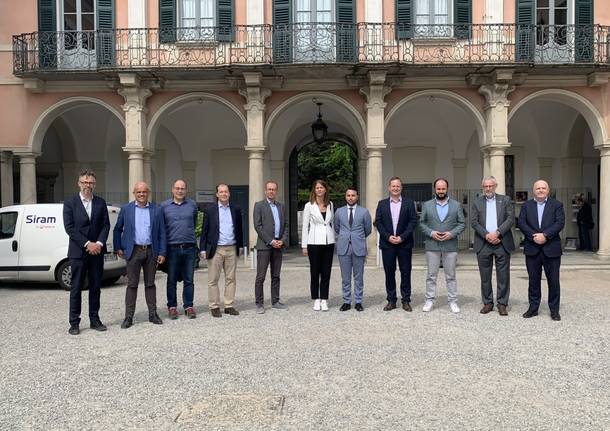 Amministratori locali europei in visita ai giardini Estensi