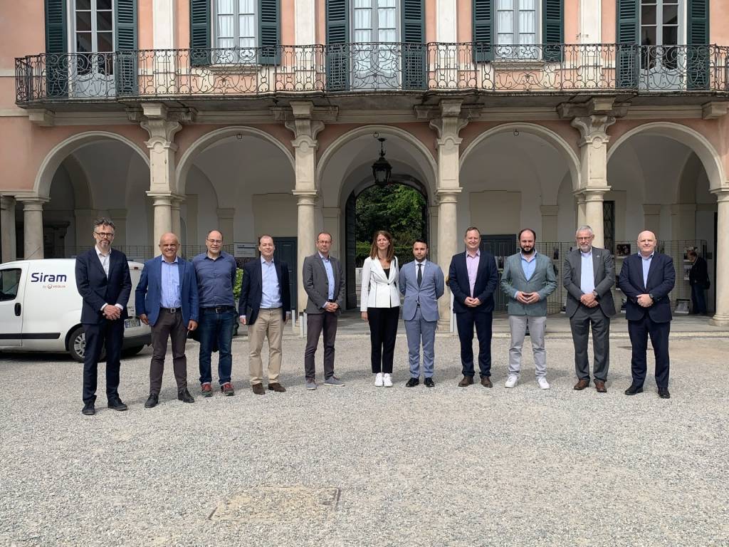 Amministratori locali europei in visita ai giardini Estensi