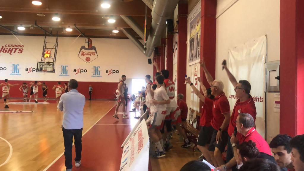 Basket play off - Legnano sfida Bergamo 