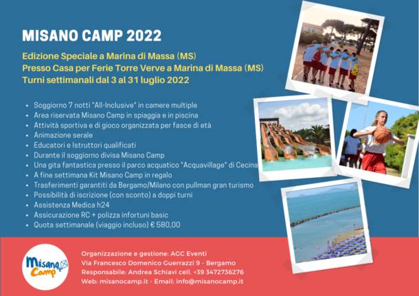 Campi estivi 2022