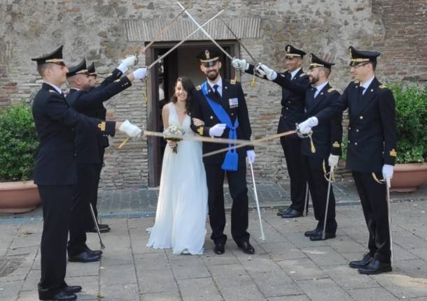 capitano alpini andrea benicchi sposo