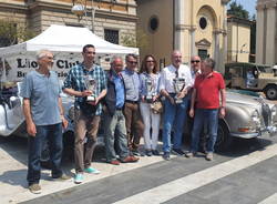 Le auto d\'epoca impegnate nel Lions Day di Busto Arsizio