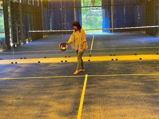 La nascita dei nuovi campi di \"Laveno Padel\"