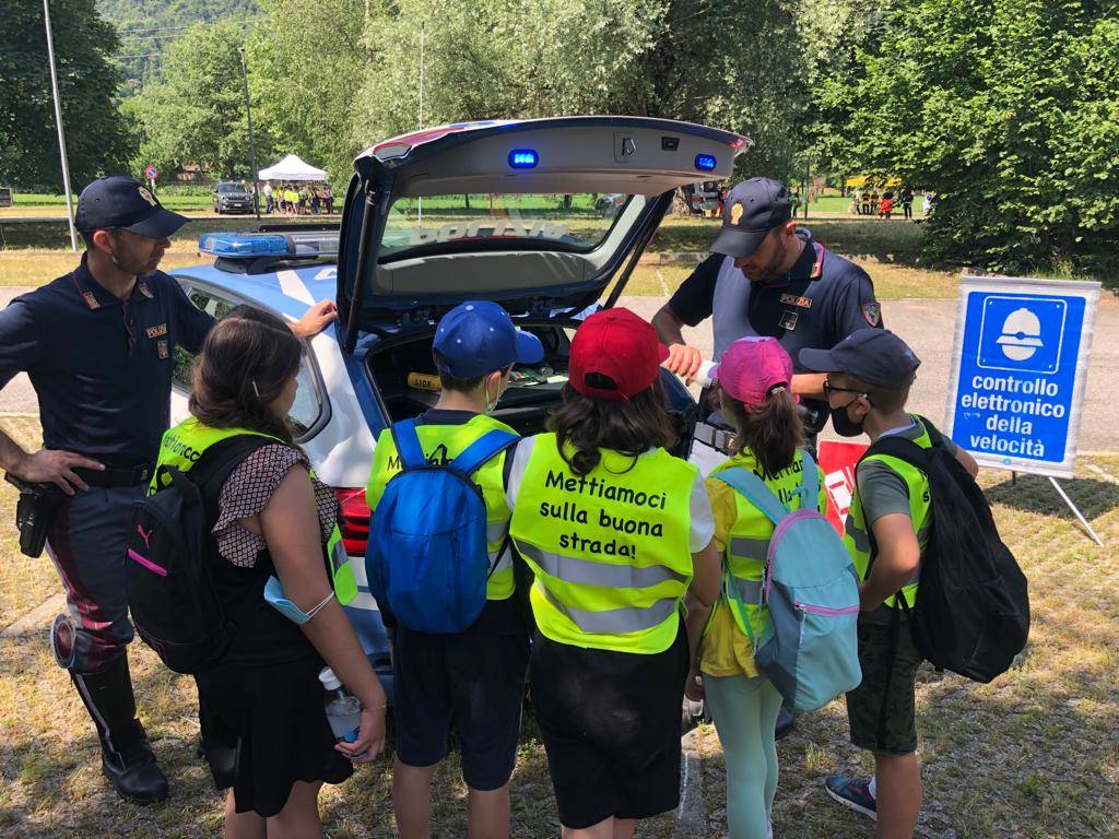 Una giornata di educazione stradale a Luino