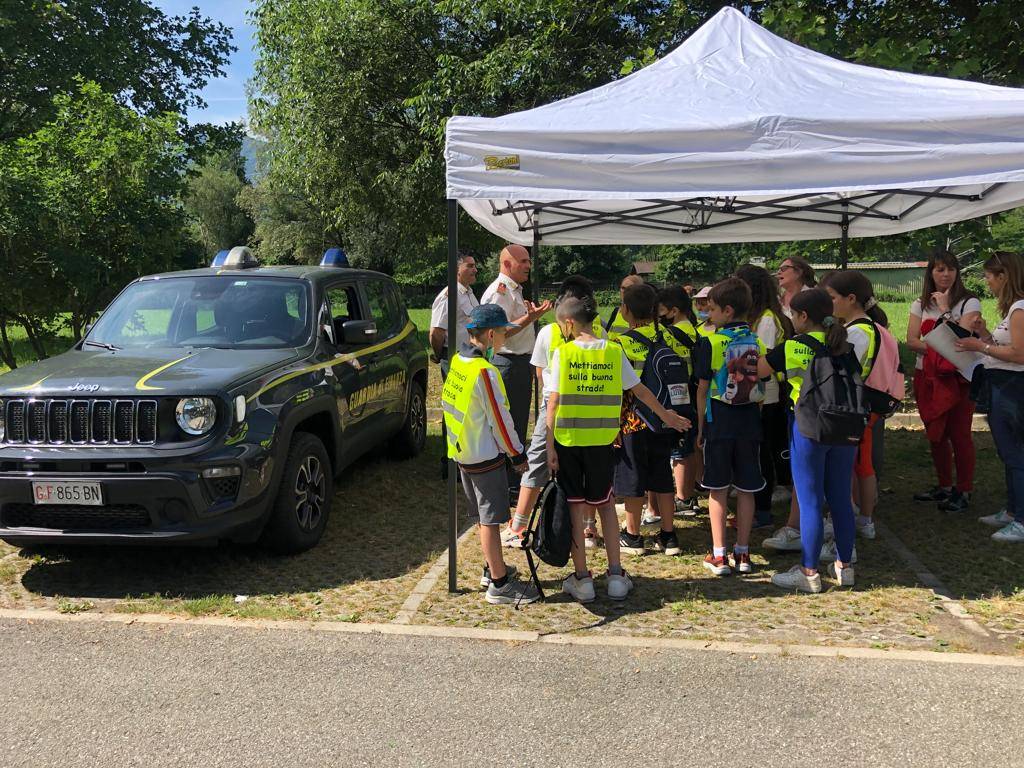Una giornata di educazione stradale a Luino