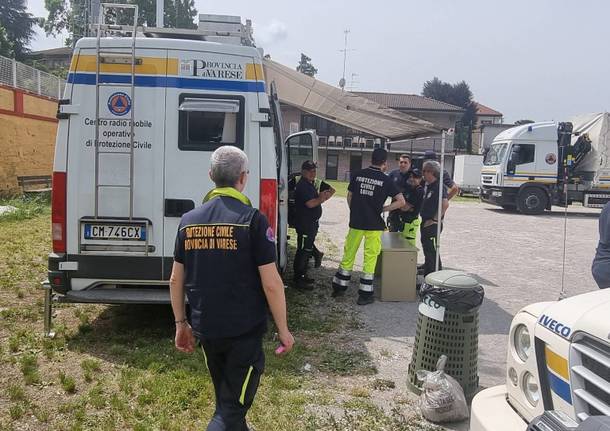 Colonna Mobile Protezione Civile Varese