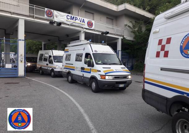 Colonna Mobile Protezione Civile Varese