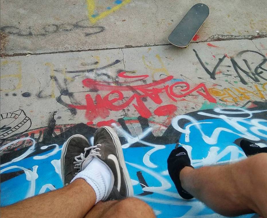 demolizione skatepark legnano