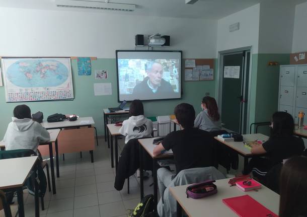 Erri del Luca al Liceo Curie a Tradate