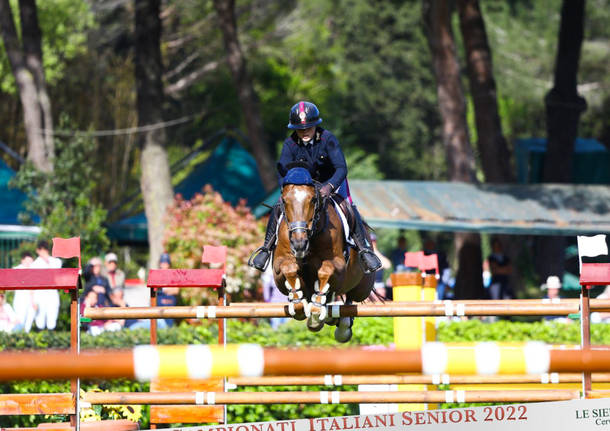 Francesca ciriesi Campione d’Italia assoluto di salto ostacoli 2022