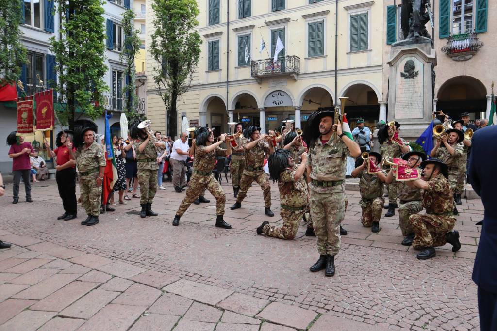 I bersaglieri a Varese - foto di Giuseppe Odoni