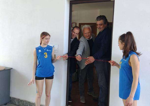 Inaugurata al campo di atletica di Calcinate degli Orrigoni la nuova sede Fidal Varese