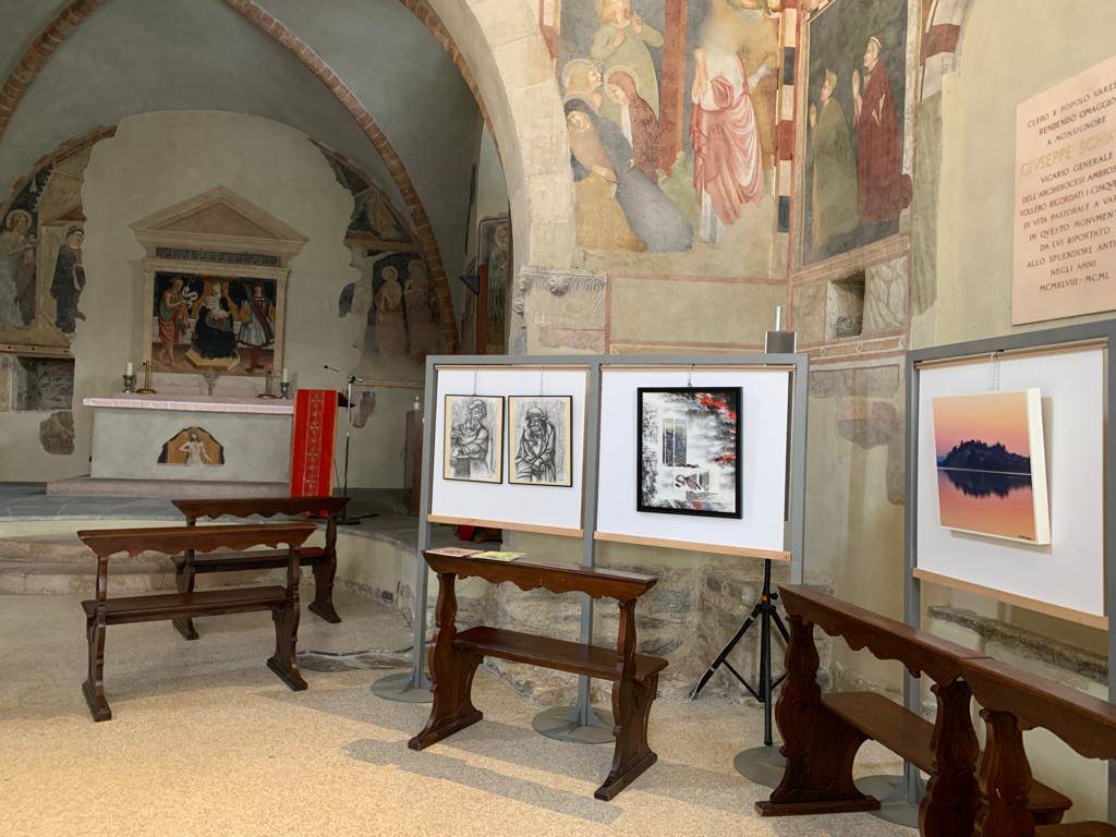 Inaugurata la mostra per il Bernascone al battistero di Varese