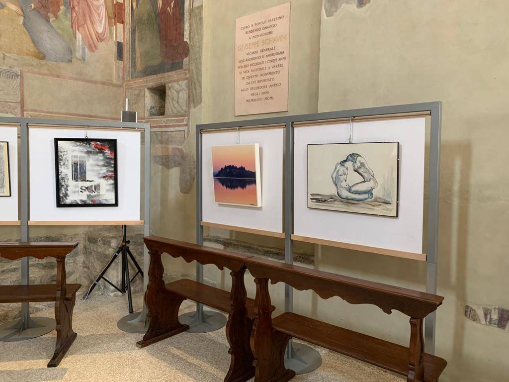 Inaugurata la mostra per il Bernascone al battistero di Varese