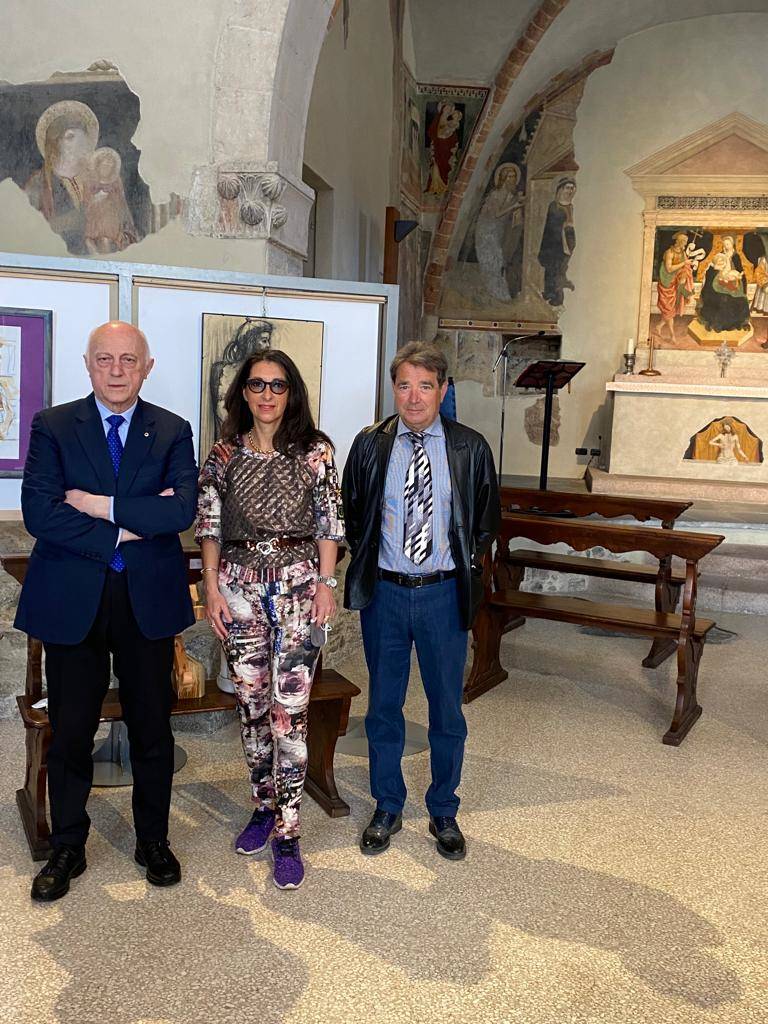 Inaugurata la mostra per il Bernascone al battistero di Varese