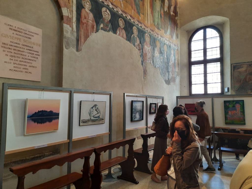 Inaugurata la mostra per il Bernascone al battistero di Varese