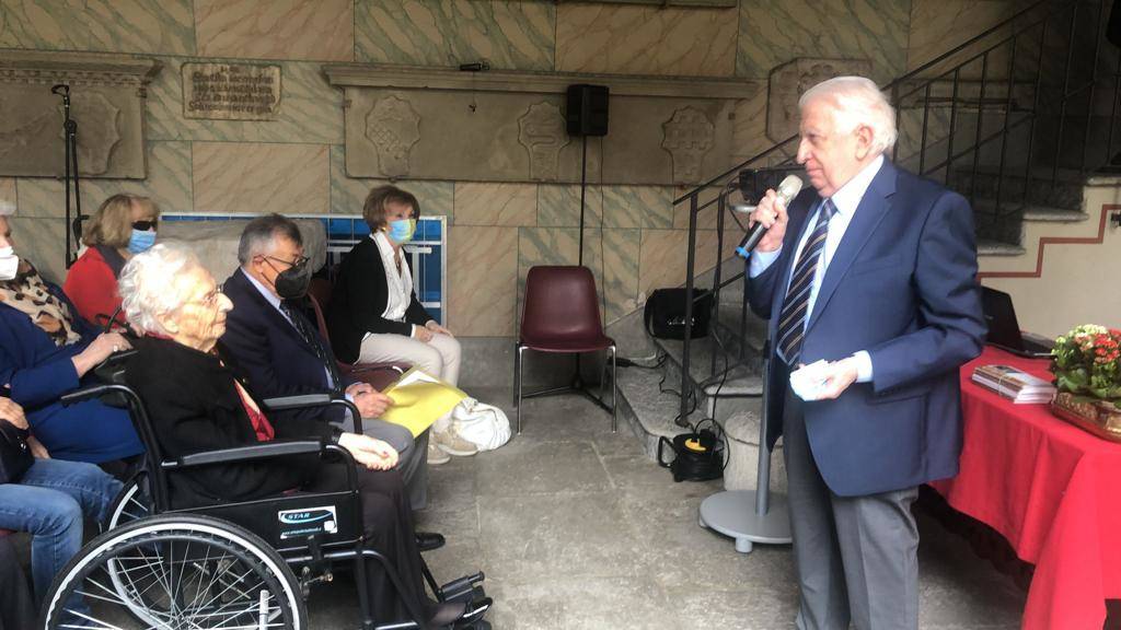 Inaugurato il busto dedicato a Guido Sutermeister 