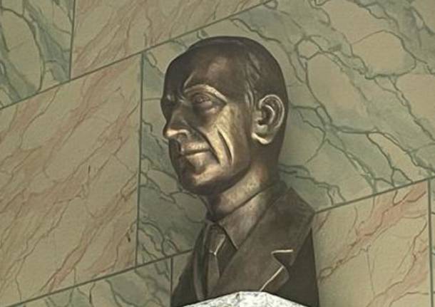 Inaugurato a Legnano il busto dedicato a Guido Sutermeister