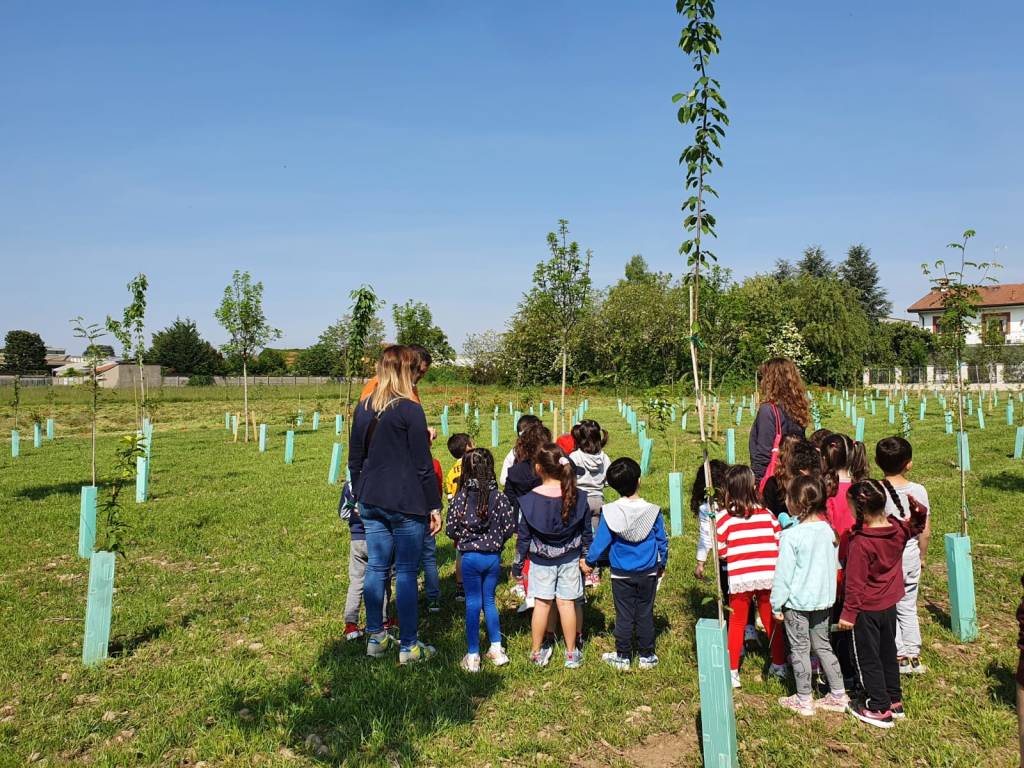 Inaugurazione "Bosco dei Bambini" a San Giorgio su Legnano