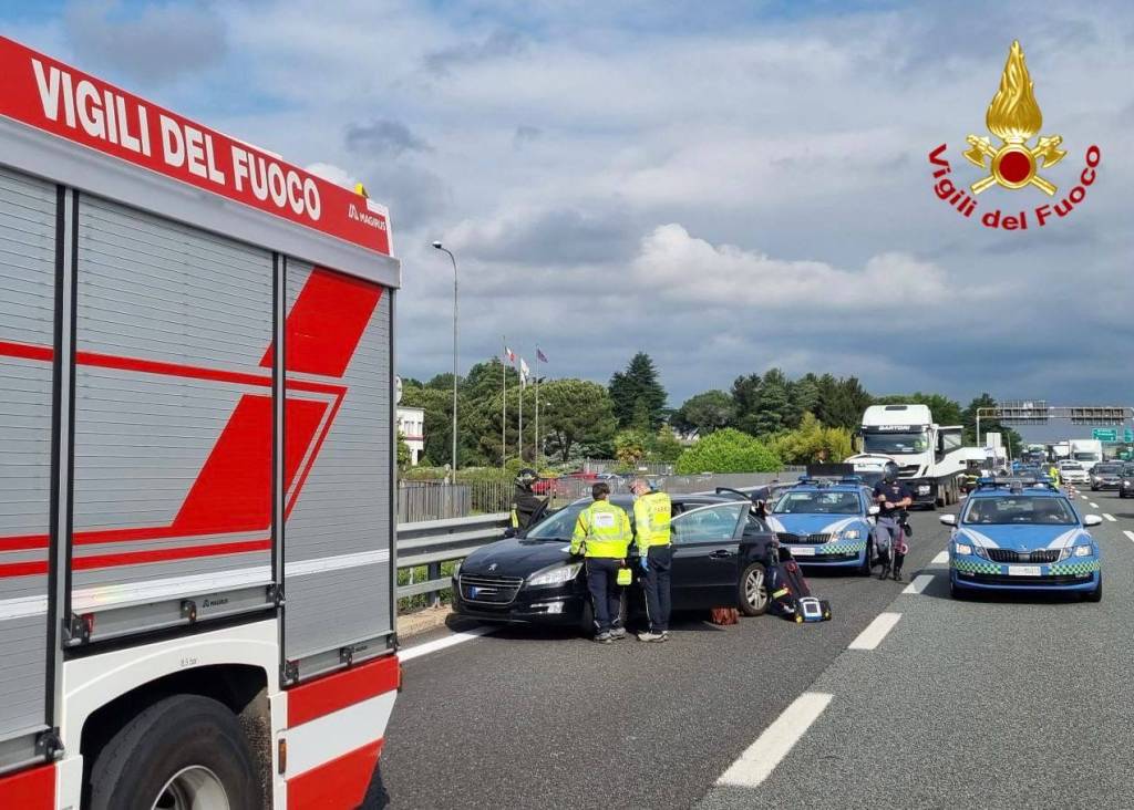 Incidente in a8 Busto Arsizio del 30 maggio