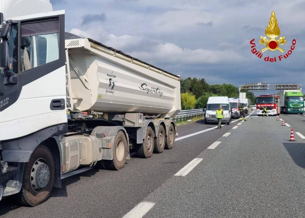 Incidente in a8 Busto Arsizio del 30 maggio