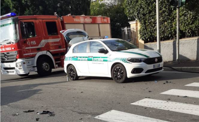 Incidente in via XX Settembre a Legnano (23 maggio)