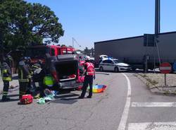 Incidente sulla Saronnese a Legnano 