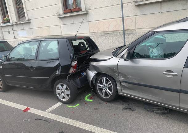 Incidente via Palermo a Legnano