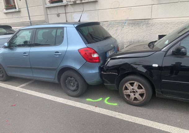 Incidente in via Palermo a Legnano