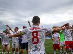 La festa del Città di Varese per la vittoria ai playoff