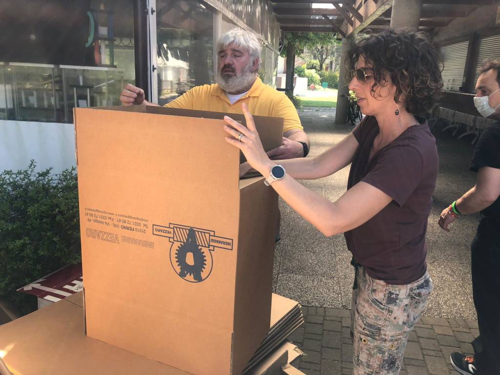 La raccolta di giochi per l'Ucraina della Contrada Baggiana 