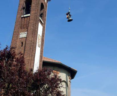 Le campane restaurate della Chiesetta Madonna in campagna di Dairago