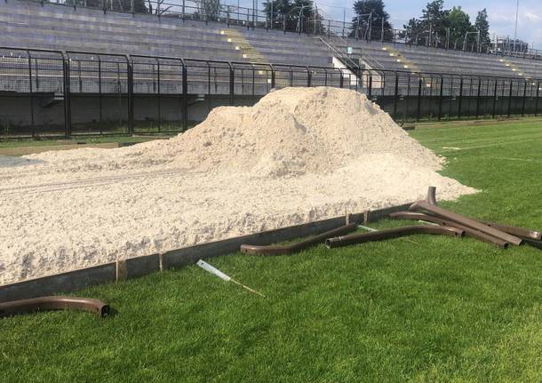 Lo stadio diventa sempre più il Campo del Palio di Legnano