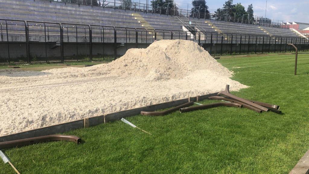 Lo stadio diventa sempre più il Campo del Palio di Legnano