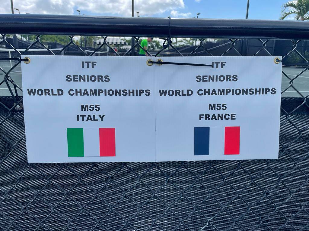 Mondiali Tennis Master: Italia - Francia