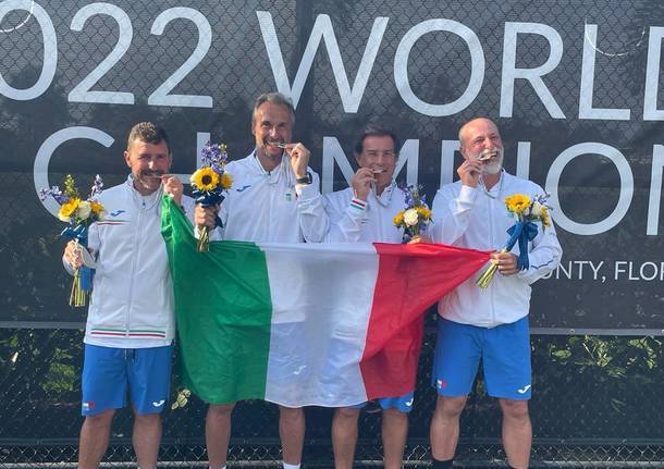 Mondiali Tennis Master negli USA, Italia d'argento