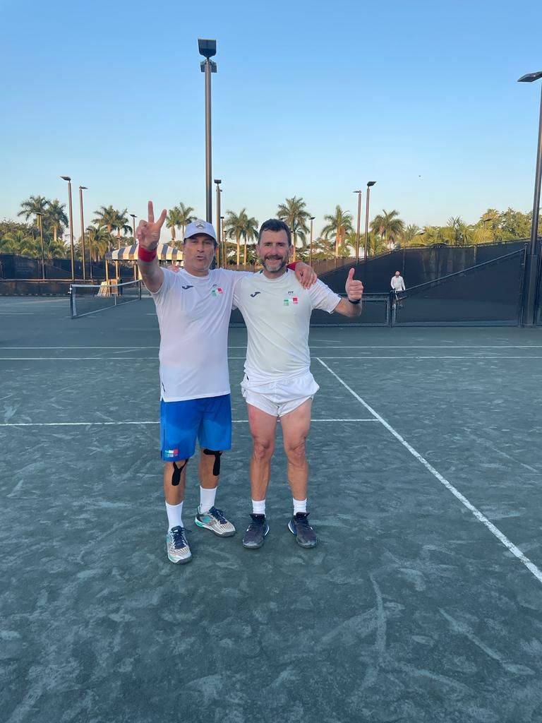 Mondiali Tennis Master negli USA, Italia in finale