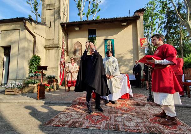 Palio di Legnano - Investitura religiosa della reggenza della contrada San Bernardino