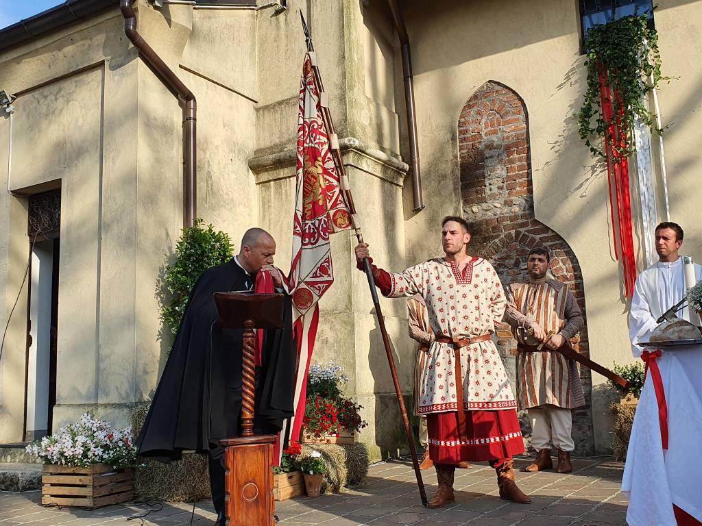Palio di Legnano - Investitura religiosa della reggenza della contrada San Bernardino