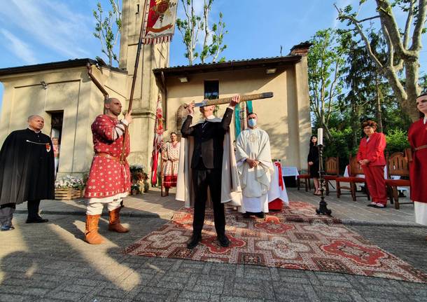 Palio di Legnano - Investitura religiosa della reggenza della contrada San Bernardino