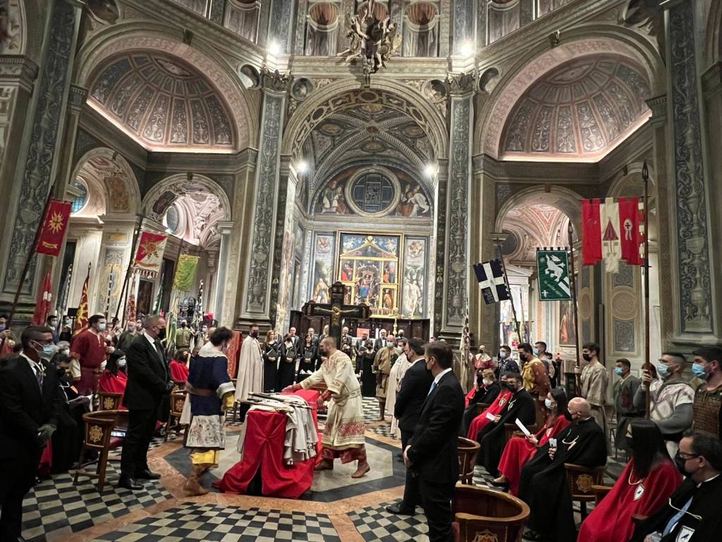 Palio di Legnano: la Veglia della Croce in Basilica