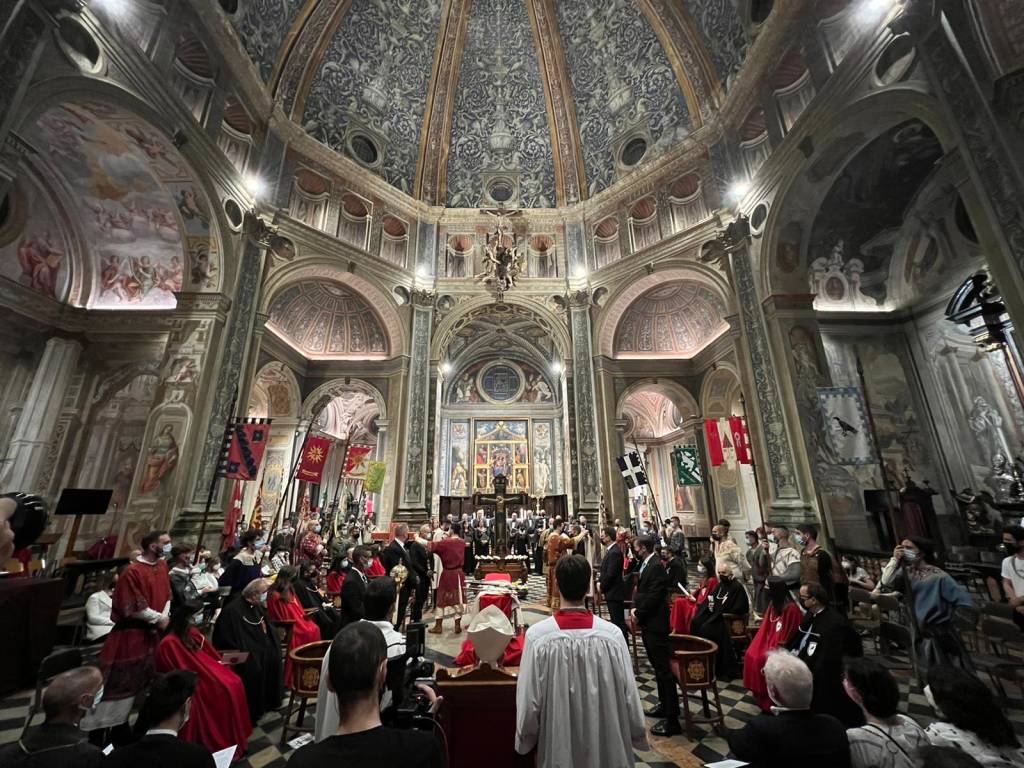 Palio di Legnano: la Veglia della Croce in Basilica