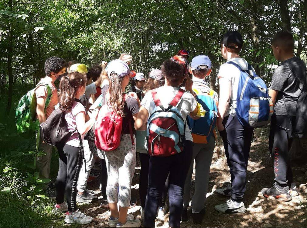 Parco del Roccolo - studenti alla scoperta della biodiversità 