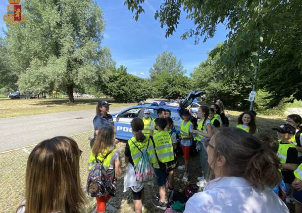 Polizia di Stato e bambini