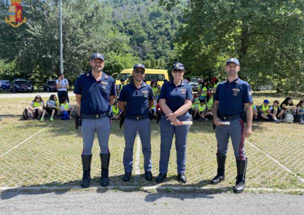 Polizia di Stato e bambini