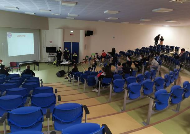 Protezione Civile canegrate a scuola